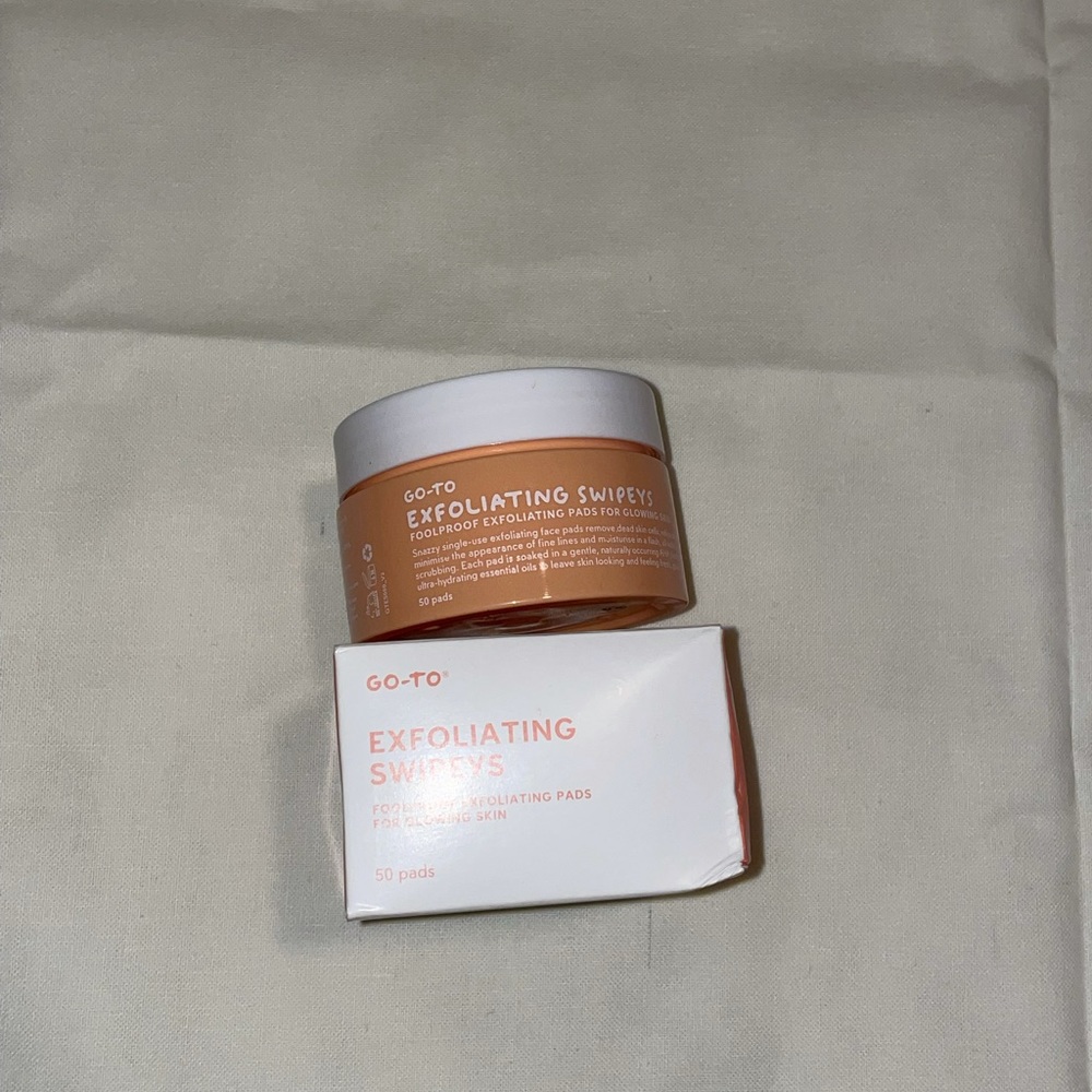 3/$20 Go to Exfoliating wipes